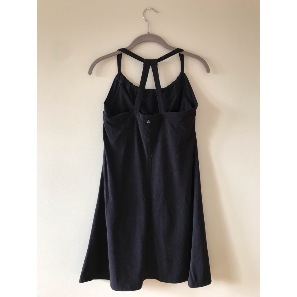Prana casual black cotton dress